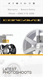 Mobile Screenshot of concavowheels.com